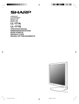 Sharp LL-171A/171G Benutzerhandbuch