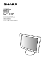 Sharp LL-T1811W Benutzerhandbuch
