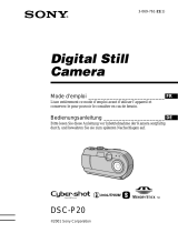 Sony CYBER-SHOT DSC-P20 Bedienungsanleitung