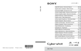 Sony DSC-TX20 Bedienungsanleitung