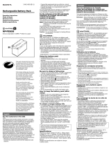 Sony InfoLITHIUM NP-F930 Benutzerhandbuch
