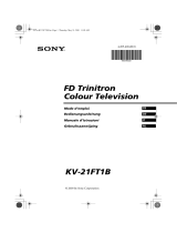 Sony KV-21FT1B Bedienungsanleitung