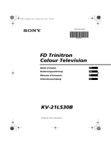 Sony kv 21ls 30 Bedienungsanleitung
