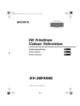 Sony KV-28FX66E Bedienungsanleitung