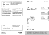 Sony Bravia KDL-32EX605 Bedienungsanleitung