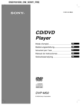Sony DVP-M50 Bedienungsanleitung
