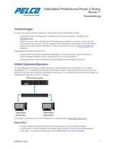 Pelco VideoXpert Professional Power 2 Series Server™ Schnellstartanleitung