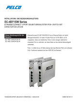 Pelco EC-4BY1SWC-U Series EthernetConnect Switch Installationsanleitung