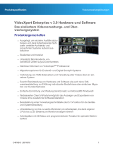 Pelco VideoXpert Enterprise v 3.0 Hardware and Software Spezifikation