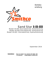 Smithco Sand Star I-II-III Bedienungsanleitung