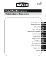 Xavax Digital Roasting Thermometer Benutzerhandbuch