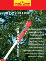 Wolf Garten LI-ION POWER RR-T 6000 Bedienungsanleitung