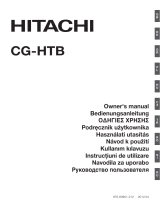 Hitachi CG-HTB Bedienungsanleitung