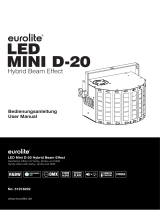 EuroLite LED Mini D-20 Hybrid Beam Effect Benutzerhandbuch