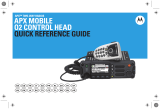 Motorola ASTRO APX O2 Control Head Mobile Radio Quick Reference Card