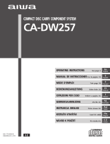 Aiwa CA-DW257 EZS Benutzerhandbuch