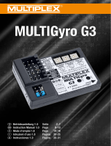 MULTIPLEX Multigyro G3 Bedienungsanleitung