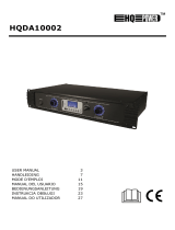 HQ Power Power Amplifier HQDA10002 Benutzerhandbuch