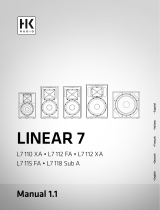 HK Audio LINEAR 7 Series Benutzerhandbuch