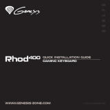Genesis Rhod400 Quick Installation Manual