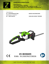 Zipper Mowers ZI-BHS605 Benutzerhandbuch