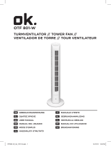 OK. OTF 801-W Benutzerhandbuch