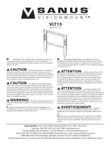 Sanus VisionMount VLT15 Benutzerhandbuch