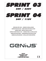 Genius SPRINT 04 Instructions For Use Manual