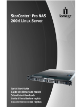 Iomega 34208 - Storcenter Pro 200RL Nas 3TB 4X750GB Sata II Raid 0/0+1/5 Gbe Schnellstartanleitung