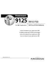 Powerware 9125 Installationsanleitung