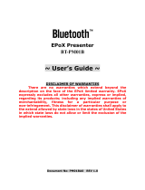 EPoX Computer BT-PM01B Benutzerhandbuch