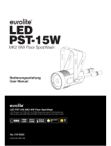 EuroLite LED PST-15W MK2 WW Benutzerhandbuch