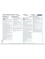 VDO PITOT-TUBE SPEEDOMETER SET Installationsanleitung