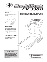 NordicTrack Ex 3300 Treadmill Bedienungsanleitung