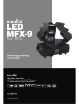 EuroLite LED MFX-9 Benutzerhandbuch