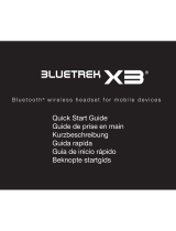 BlueTrek X3 Schnellstartanleitung