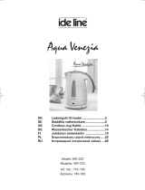 Ide Line Aqua Venezia WK-222 Benutzerhandbuch