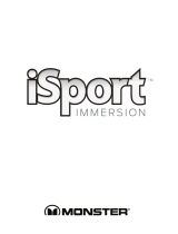 Monster iSport immersion Benutzerhandbuch