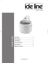 Ide Line Ice Cream Maker 746-080 Benutzerhandbuch