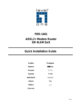LevelOne ADSL2 FBR-1461 Benutzerhandbuch
