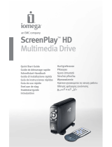 Iomega ScreenPlay HD 500GB Schnellstartanleitung