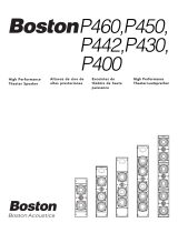 Boston P400 Benutzerhandbuch