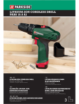 Parkside PABS 10.8 A1 LITHIUM-ION CORDLESS DRILL Bedienungsanleitung