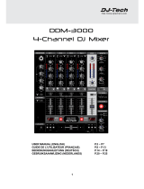 DJ-Tech DDM-3000 Benutzerhandbuch