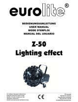 EuroLite Z-50 Benutzerhandbuch