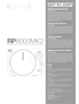 Reloop RP8000MK2 Benutzerhandbuch