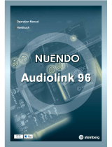 Steinberg NUENDO Audiolink Multiset Bedienungsanleitung