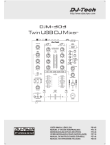 DJ-Tech DJM-303 Benutzerhandbuch