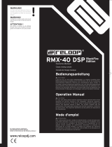 Reloop RMX-40 DSP Bedienungsanleitung