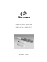 Binatone HAS-455 Benutzerhandbuch